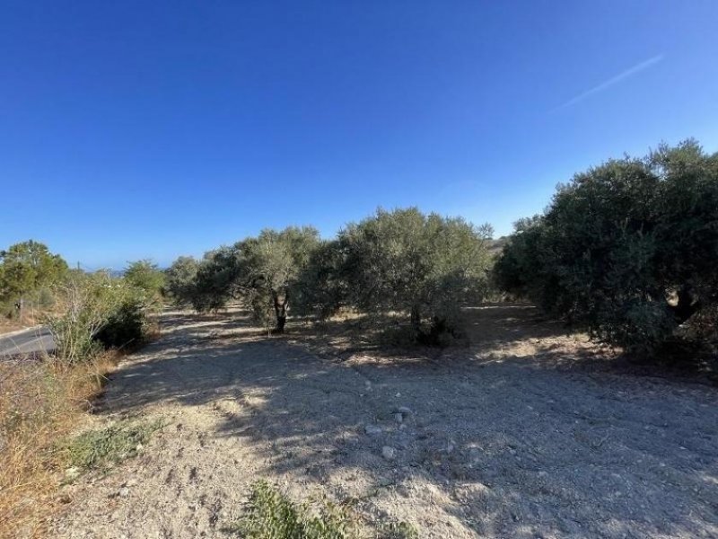 Episkopi bei Chania Kreta, Episkopi: Grundstück mit Meerblick, nahe dem Strand zu verkaufen Grundstück kaufen